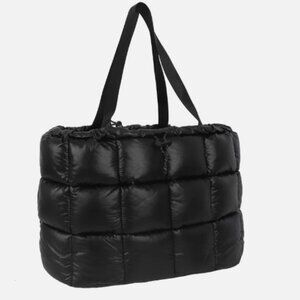 Nike Sportswear Puffle Tote Bag 28L Black Iron Grey Expeditedship